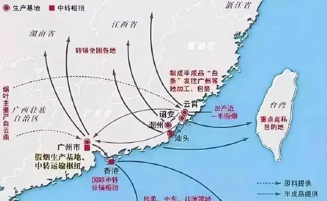 千亿市场惊动中美合作抓捕行动！AG真人国际福建小县城假烟泛滥(图2)